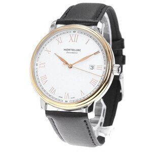 MONTBLANC Tradition 114336 Date White Dial Automatic Men's Watch_862176